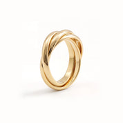 amore eternity ring - gold