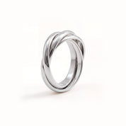 amore eternity ring - silver