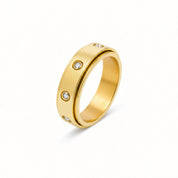 stella spinning ring - gold